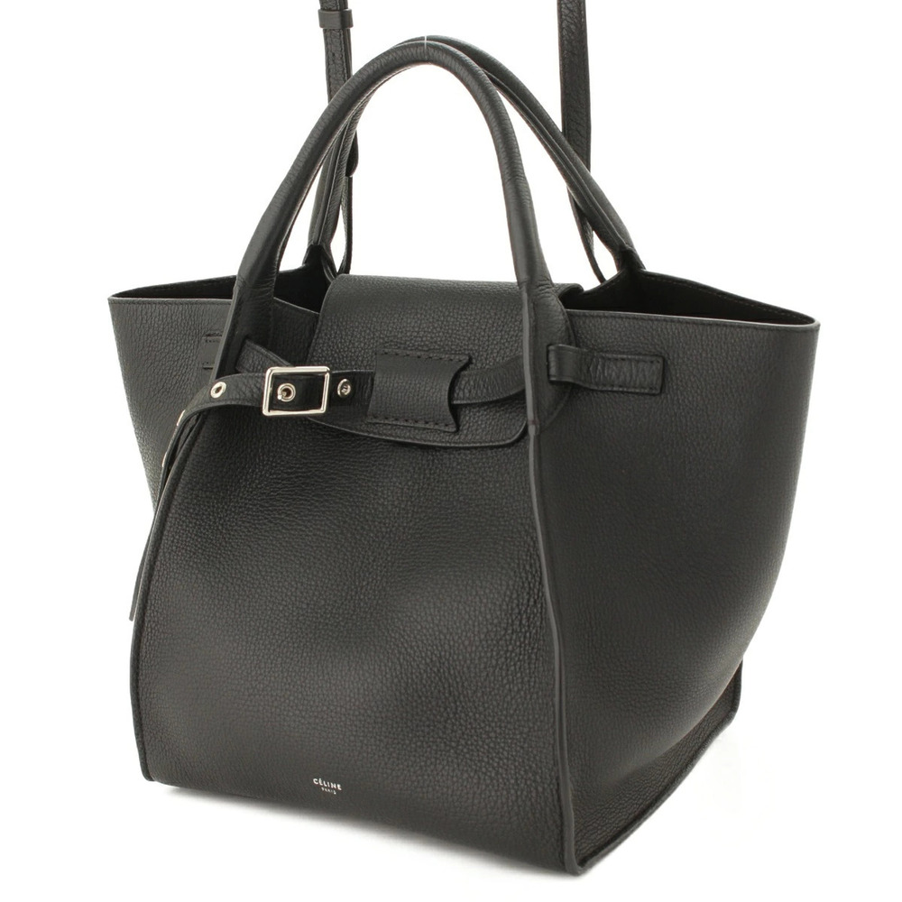 Celine Long Black Strap Shoulder Bag
